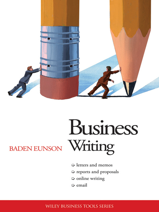 Title details for Business Writing by Baden Eunson - Available